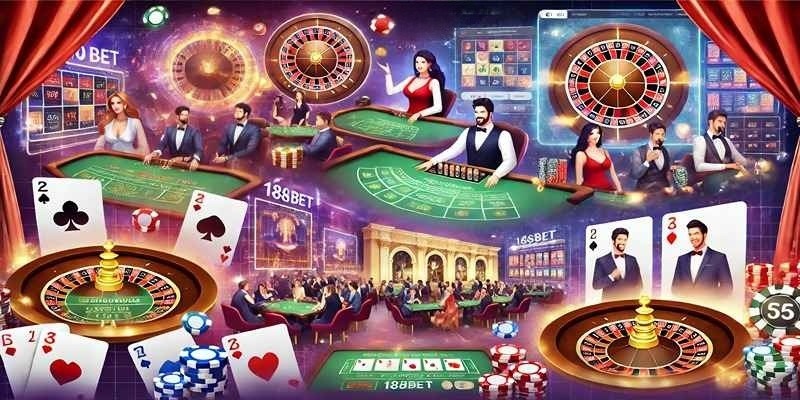 Giới thiệu 188BET cung cấp đa dạng loại hình cá cược trực tuyến